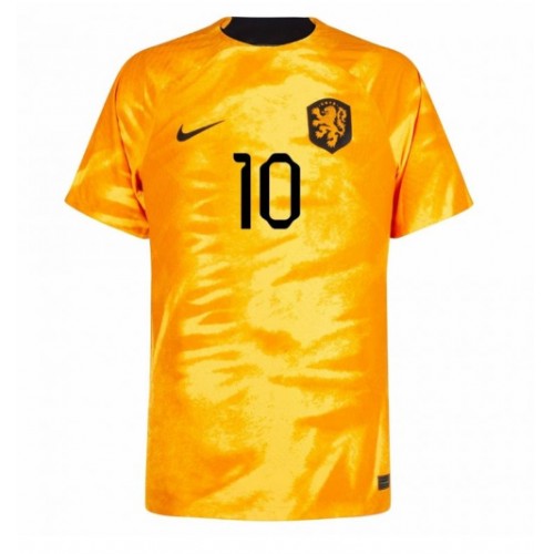 Nederland Memphis Depay #10 Hjemmedrakt VM 2022 Kortermet Nederland Memphis Depay #10 Hjemmedrakt VM 2022 Kortermet